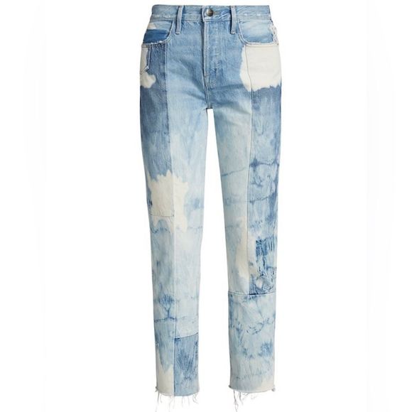 Frame Denim Denim - 🔥HP🔥 Frame Le Original Bleached High Waist Straight Leg Jeans. Fresco. Size 23